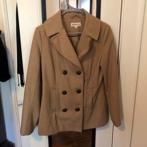 Classic Camel Peacoat